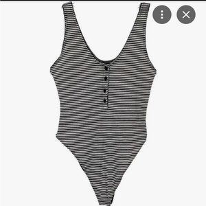 Black and White Bodysuit